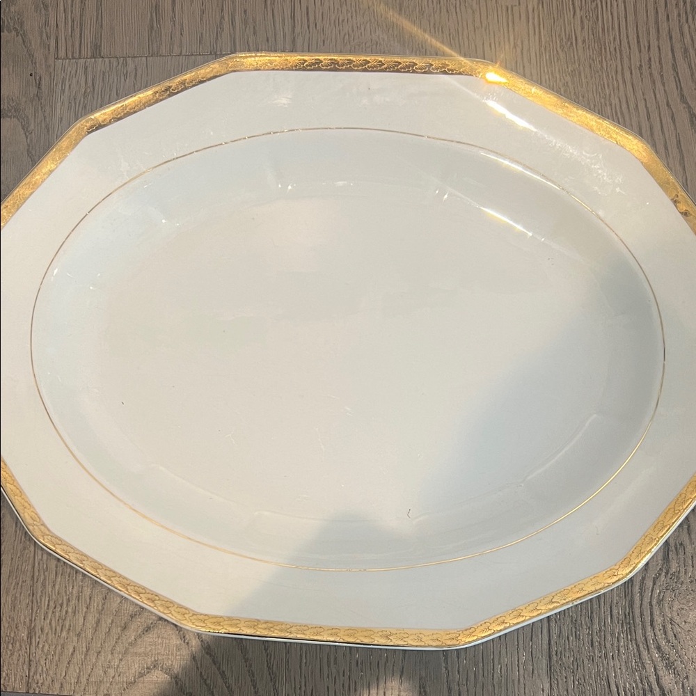 Le Roi 18kt gold platter circa 1920’s